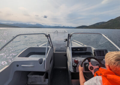 driving a rental boat